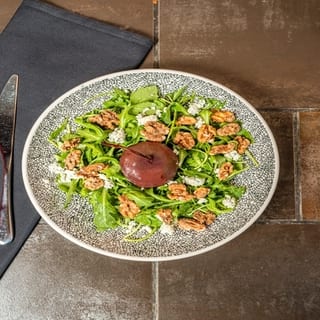 Poached Pear Salad